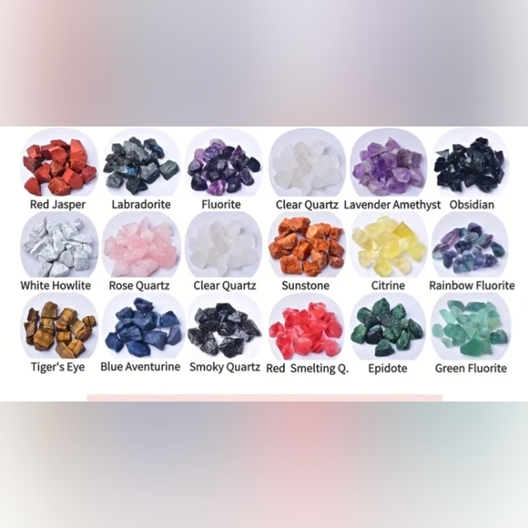 Crystal Stone & Bracelet Collection Healing Chakra Jewelry Meditation Gemstones - Picture 6 of 15